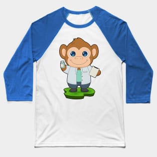 Monkey Doctor Medicine Baseball T-Shirt